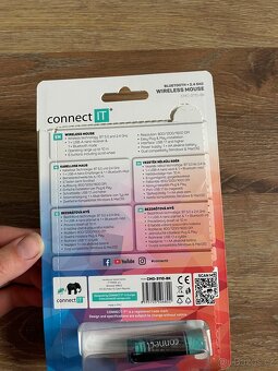 Myš Connect IT Dual SmartSwitch (CMO-3110-BK) černá - 3