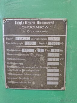 Velká stojanová vrtačka WKA 40 - 3