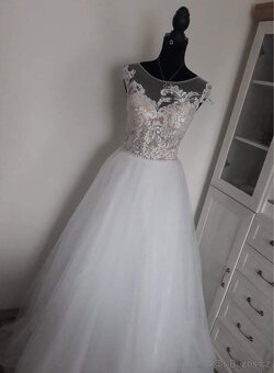 Svatební šaty vel.38 - 3