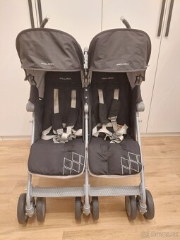 Kočárek golfky pro dvojčata Maclaren Twin Techno - 3