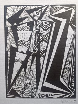 František Kupka - Čtyři příběhy bílé a černé - grafika č.12 - 3