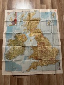 Stará velká mapa - Großbritannien und Irland 1940 - 3