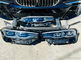 BMW X7 G07 kapota nárazník laser výztuha led - 3