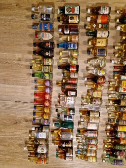 sběratelské mini lahvičky alkoholu - 3