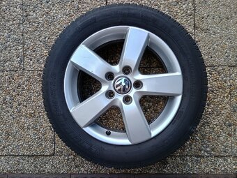 VW alu kola 5x122 R16 zimní pneu Michelin 205/55 - 3