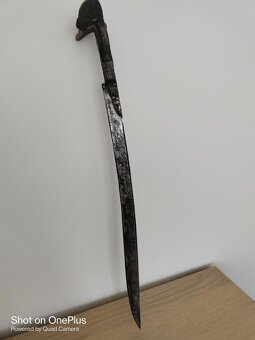 Osmanský Yatagan Turecko/Balkán zdobený stříbrem cca 1840 - 3