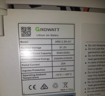 Vysokonapěťové solární úložiště od společnosti Growatt - 3