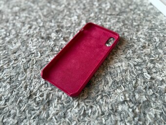 Růžový originální kryt pro iPhone X - 3