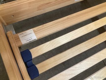 Postel IKEA borovice Masiv 140 × 200 - 3