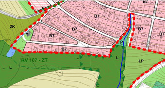 Stavební pozemek 558m2 - Řevnice - 3