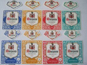 4 řady pivní etikety pivovar Svijany - velikonoce - 3