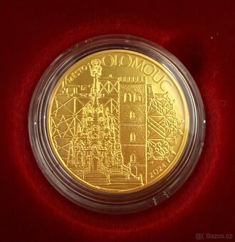 🥇 Zlatá mince ČNB 5000 Kč Město Olomouc B.K. - 3