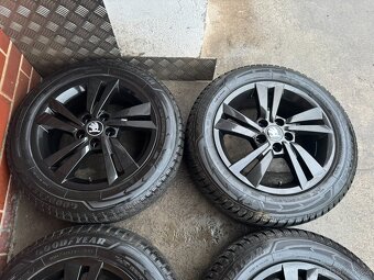 Alu 15" 5x100 škoda Cygnus BLACK zimní 90% F3 TOP - 3