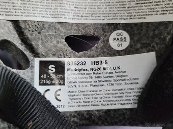 modrá cyklo helma S 48-53cm - 3