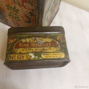 Staré plechové krabičky-3 kusy. - 3