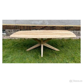 Masivní jídelní stůl - Bora 220 cm - 3