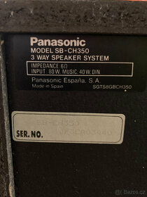 Stereofonní CD systém Panasonic SC-CH 350 - 3