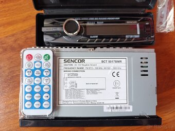 Autorádio SENCOR SCT 5017BMR MP3/WMA PLAYER - 3