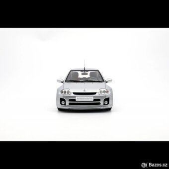 Renault Clio V6 Phase 1 Silver 2001 1:18 - 3