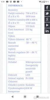 Mrazák Panasonic Ultranízkoteplotní - 3