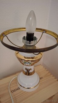 krásná lampa z Novoborského skla - 3