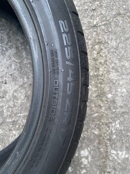 Letní pneumatiky Nokian 225/45/17 - 3