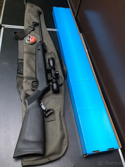 Nová Vzduchovka Huzar 5.5mm nebo 4.5mm raže LB600, optika, d - 3