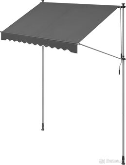 Balkónová markýza 250x120x220-300cm - 3