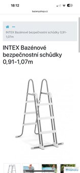 Nový bazén Swing ratan 3,66 x 0,91 m - 3