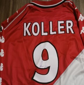 JAN KOLLER (AS MONAKO) - prodám repliku dresu s podpisem. - 3