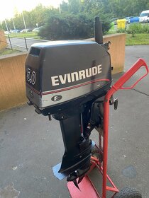 lodni motor Evinrude 5 (6)hp 2t 2valec, kratka noha - 3