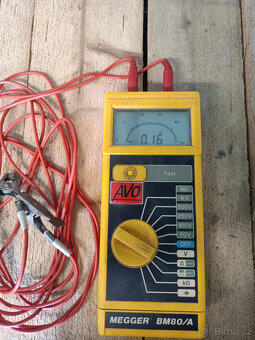 Měřič izolačního stavu MEGGER BM80/A - 3