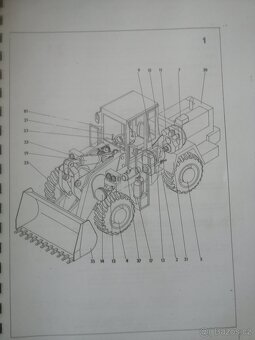 Katalog náhradních dílů nakladač UNK-320 - 3