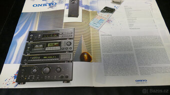ONKYO DAT TUNER DECK CD ZESILOVAČ + KATALOG 92/93 TOP - 3