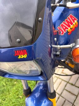 Jawa 350/640 blue style - 3
