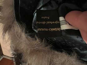 Čepice a límec ze stříbrné lišky - 3