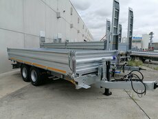 Vlek přívěs podvalnik tandem nájezdy nápravy SAF - 3