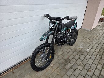 dirtbike pitbike 125ccm KXD 607 HAWK 17/14 - zelená - 3