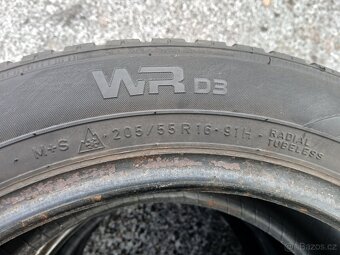 zimní pneu 205/55 r16 - 3