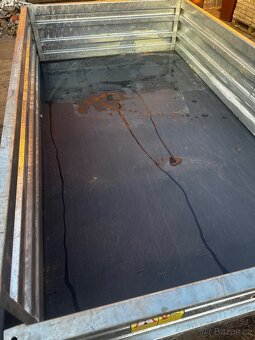 Hydraulicky sklopná vlečka, přívěs 1,5t - 3