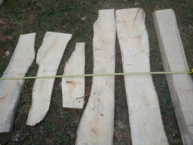 Lipové fošny 4cm silné, různé patvary třeba na vývěsní štít - 3