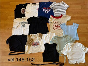 Trička dívčí - dlouhý i krátký rukáv - 3