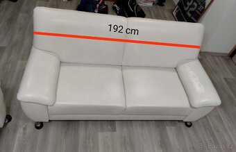 Retro kožená sedací souprava - 3