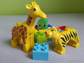 Lego Duplo Velká žirafa a tygr + 11 kostek (vše originál) - 3