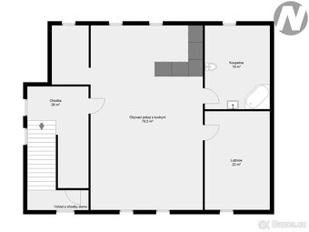 Nově vybudovaný podkrovní byt 2+kk 120 m2, Vimperk - 3