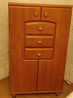 Prodám ob. stěnu, komody + TV - 3