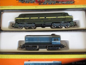 TT - Sestava vláčky, mašinky - modelová železnice - 3