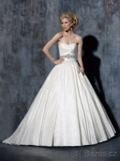 Korzetové svatební šaty Maggie Sottero + příslušen. - 3