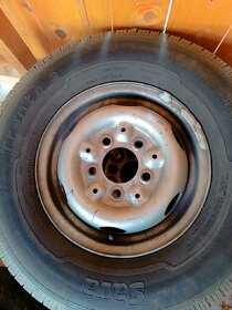 4x 14" kola s pěknými pneu z mercedes MB209D (T1) - 3