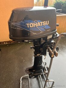 Lodni motor Tohatsu Mercury 5hp 4takt, po servise - 3